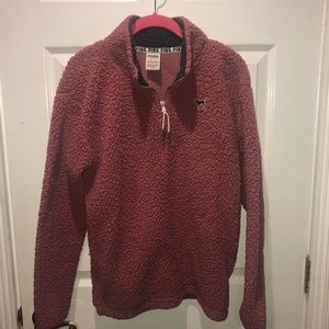 VS PINK quarter zip